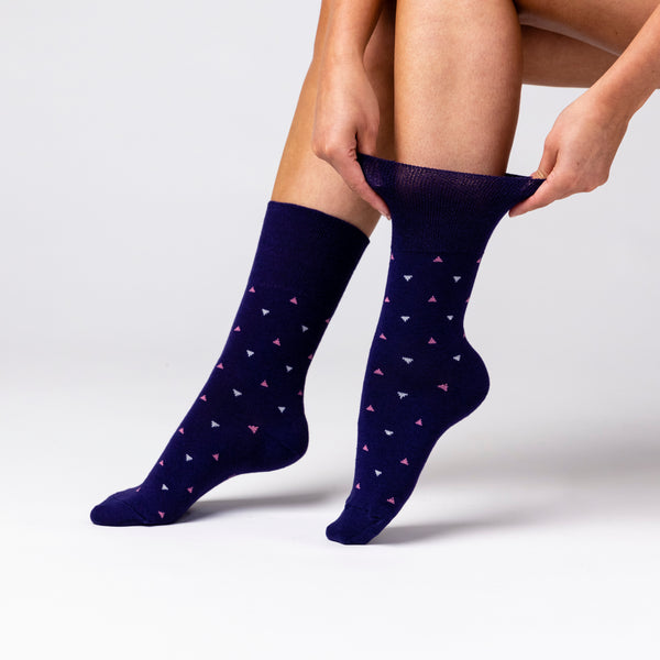 3 Paar Damen-Baumwollsocken - Bazaar