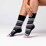 Load image into Gallery viewer, 3 Pairs Ladies Cotton Socks - Summer Terazzo