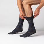 Load image into Gallery viewer, 3 Pairs Men's Cotton Socks - Electric Utopia