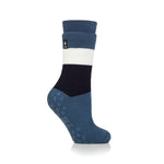 Load image into Gallery viewer, 1 Pair Ladies Raynaud's Thermal Slipper Socks - Denim