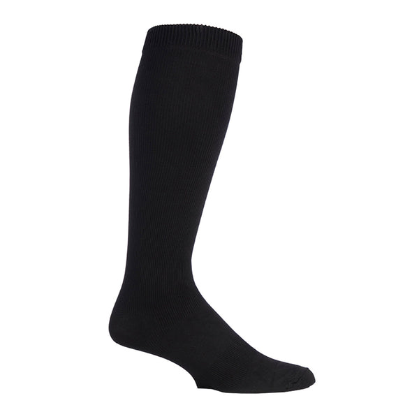 1 Paar Herren-Kompressions-Flugsocken – Schwarz