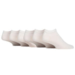 Load image into Gallery viewer, 3 Pairs Men's Diabetic Trainer Socks - White