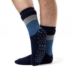 Load image into Gallery viewer, 1 Pair Men's Raynaud's Thermal Slipper Socks - Navy
