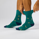 Load image into Gallery viewer, 3 Pairs Men's RHS Cotton Socks - Insects