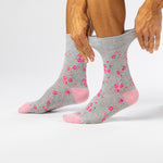 Lade das Bild in den Galerie-Viewer, 3 Paar Herren-Baumwollsocken - Vintage Rose