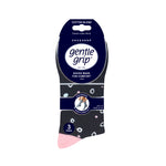 Lade das Bild in den Galerie-Viewer, 3 Paar Damen-Baumwollsocken - Mod Dots Schwarz