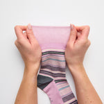 Load image into Gallery viewer, 3 Pairs Ladies Cotton Socks - Reverie Stripe
