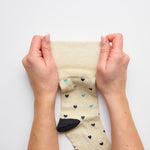 Lade das Bild in den Galerie-Viewer, 3 Paar Damen Baumwollsocken - Mikromuster