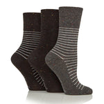 Lade das Bild in den Galerie-Viewer, 3 Paar Damen-Baumwollsocken mit Farbspritzern – Colour Pop