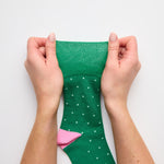 Load image into Gallery viewer, 3 Pairs Ladies Cotton Socks - Micro Polka Dot