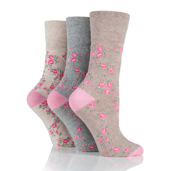 3 Paar Damen-Baumwollsocken - Neutral