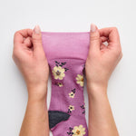 Load image into Gallery viewer, 3 Pairs Ladies Bamboo Socks - Botanical Bloom
