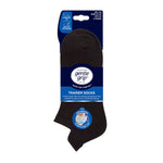 Load image into Gallery viewer, 3 Pairs Ladies Cotton Trainer Socks - Black