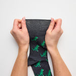 Load image into Gallery viewer, 3 Pairs Men's Fun Feet Cotton Socks - Dinosauria
