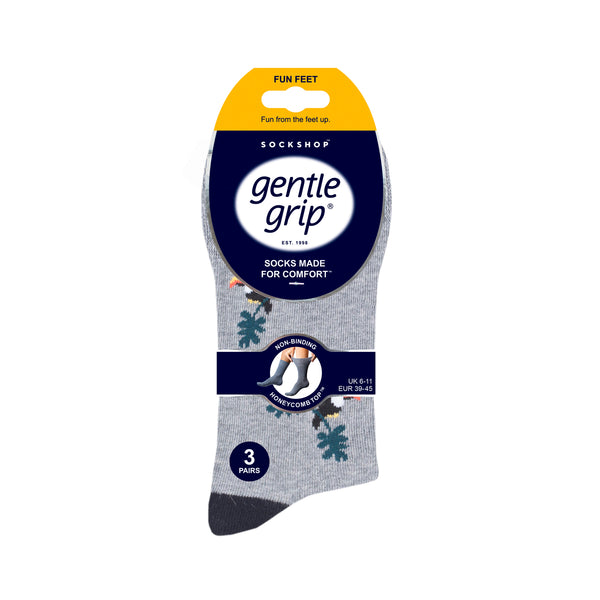 3 Paar Fun Feet Baumwollsocken für Herren – Born Free