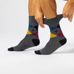 Lade das Bild in den Galerie-Viewer, 3 Paar Herren-Baumwollsocken mit Argyle-Muster - Rustikaler Mix