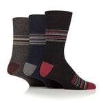 Load image into Gallery viewer, 3 Pairs Men's Cotton Socks - Parlor