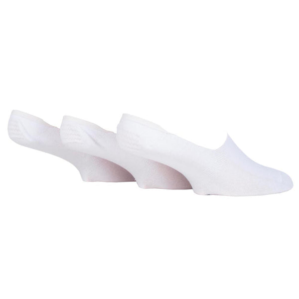3 Paar unsichtbare Herrensocken - Weiß