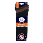 Lade das Bild in den Galerie-Viewer, 1 Paar Diabetiker-Walker-Stiefelsocken aus Wolle, Schwarz