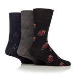 Load image into Gallery viewer, 3 Pairs Men's Licensed Character Cotton Socks - Harry Potter