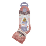 Lade das Bild in den Galerie-Viewer, 1 Paar Damen Thermosocken - Schwarz