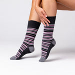 Load image into Gallery viewer, 3 Pairs Ladies Bamboo Socks - Grey
