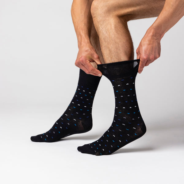 3 Paar Herren-Baumwollsocken – Micro Arc
