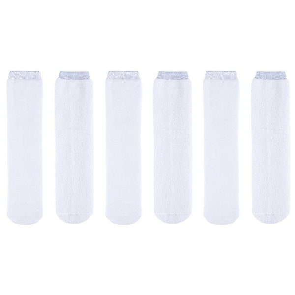 6er-Pack Prothesensocken - Weiß