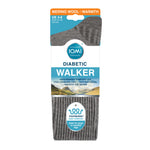 Load image into Gallery viewer, 1 Pair Diabetic Walker Wool Boot Socks - Grey
