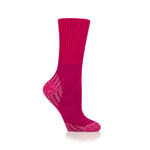 Load image into Gallery viewer, 1 Pair Diabetic Walker Wool Boot Socks - Pink
