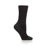Lade das Bild in den Galerie-Viewer, 1 Paar Diabetiker-Walker-Stiefelsocken aus Wolle, Schwarz
