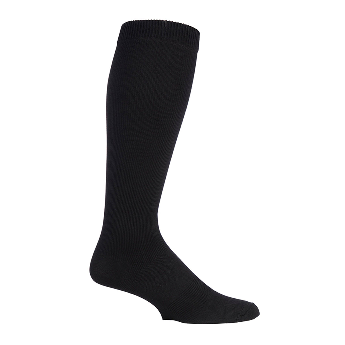1 Paar Herren-Kompressions-Flugsocken – Schwarz
