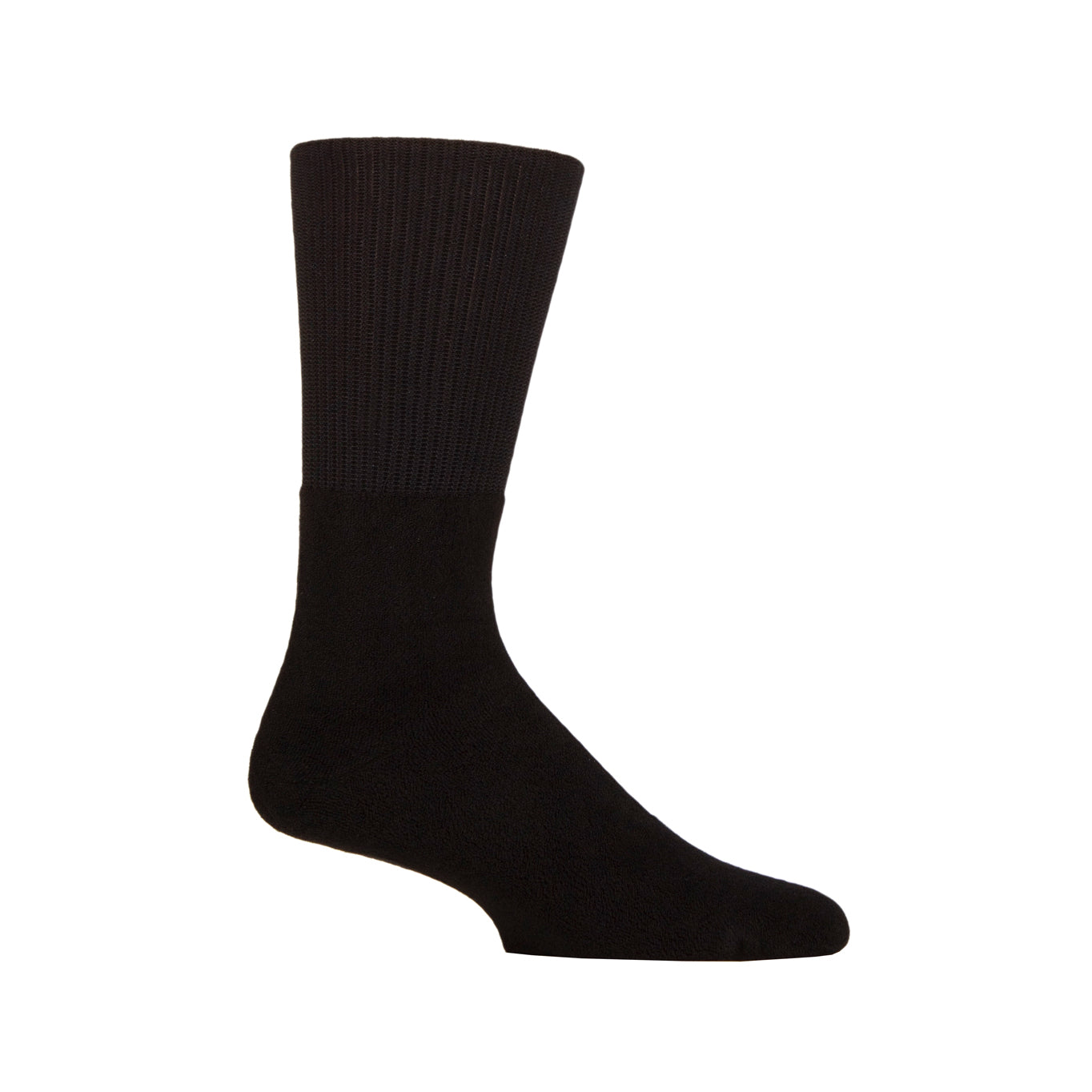 1 Paar Upside Down Inside Out Socken Schwarz