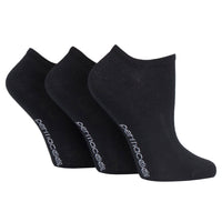 3 Paar PermaCool Kühlende Sneakersocken - Schwarz