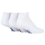 Lade das Bild in den Galerie-Viewer, 3 Paar gepolsterte Diabetiker-Trainersocken – Weiß
