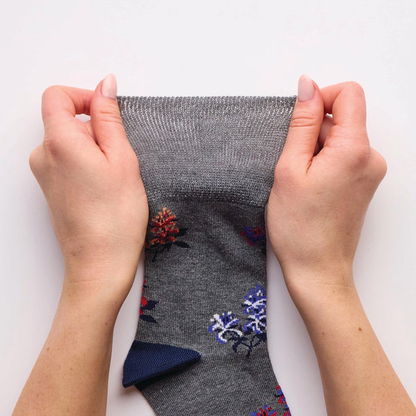 3 Pairs Men's RHS Bamboo Socks - Floral