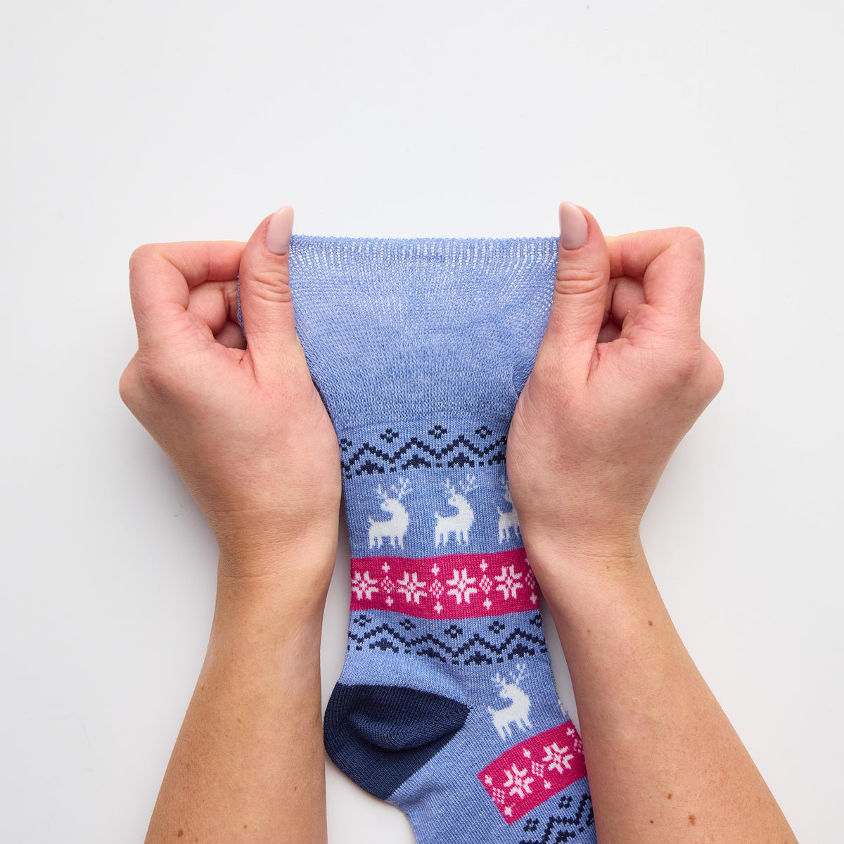 3 Paar Fun Feet Weihnachtssocken für Damen – Fairisle