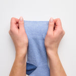 Lade das Bild in den Galerie-Viewer, 3 Paar Seclude-Socken mit kontrastierendem Absatz für Damen – Marineblau
