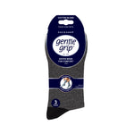 Lade das Bild in den Galerie-Viewer, 3 Paar Seclude-Socken mit kontrastierendem Absatz für Damen – Grau
