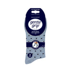 Load image into Gallery viewer, 3 Pairs Ladies Digital Dots Cotton Socks - Navy/Denim
