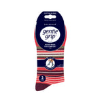 Load image into Gallery viewer, 3 Pairs Ladies Cotton Socks - Wilderness Stripe

