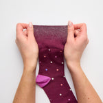 Lade das Bild in den Galerie-Viewer, 3 Paar Damen-Baumwollsocken – Eclipse Polka Dot
