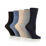 Lade das Bild in den Galerie-Viewer, 5 Pairs Ladies Dry Comfort Socks - Core Mix
