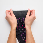 Load image into Gallery viewer, 3 Pairs Ladies Bamboo Socks - Black/Berry
