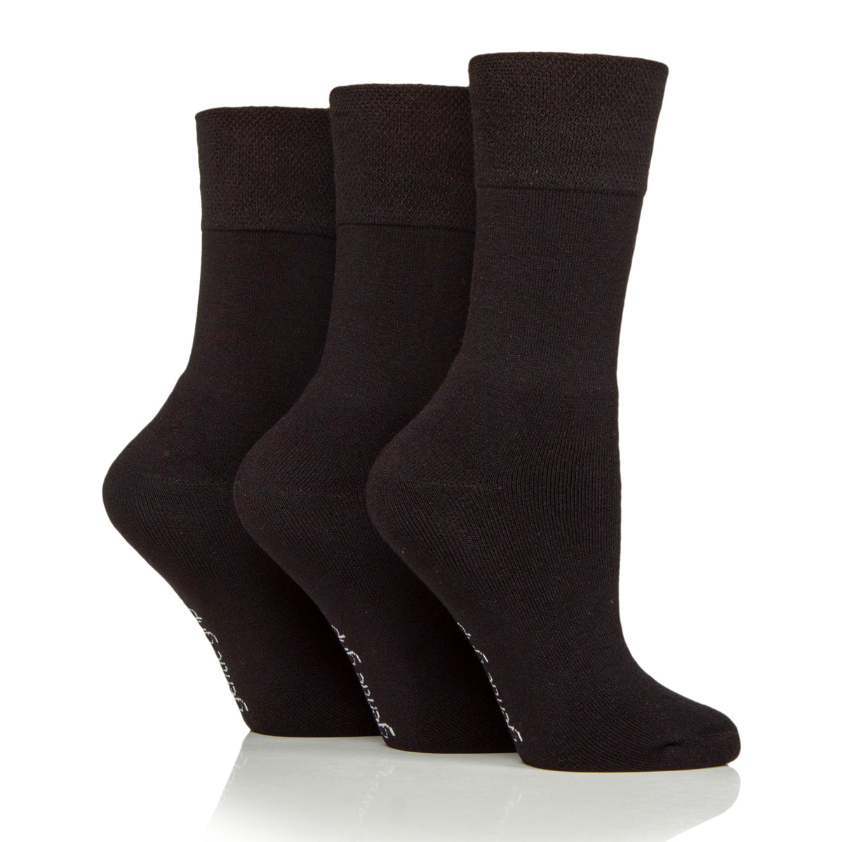 3 Paar Herren Sportsocken - Schwarz