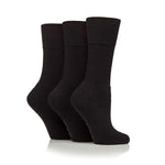 Lade das Bild in den Galerie-Viewer, 3 Paar Damen Sportsocken - Schwarz
