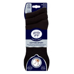 Lade das Bild in den Galerie-Viewer, 3 Paar Damen Sportsocken - Schwarz
