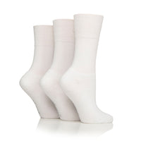3 Paar Damen Sportsocken - Weiß