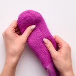 Lade das Bild in den Galerie-Viewer, 1 Paar Diabetiker-Walker-Stiefelsocken aus Wolle, Schwarz
