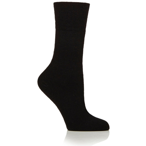 1 Paar Damen Thermosocken - Schwarz